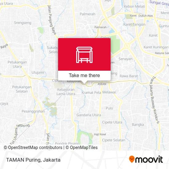 TAMAN Puring map