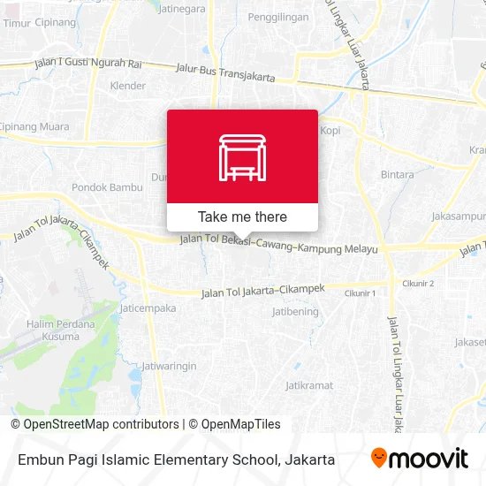 Embun Pagi Islamic Elementary School map