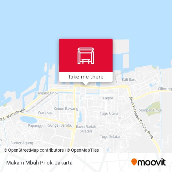 Makam Mbah Priok map