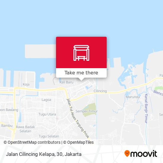 Jalan Cilincing Kelapa, 30 map