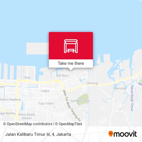 Jalan Kalibaru Timur Iii, 4 map