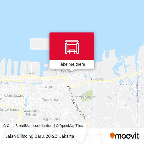 Jalan Cilincing Baru, 20-22 map