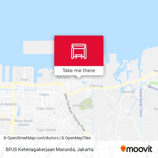 BPJS Ketenagakerjaan Marunda map