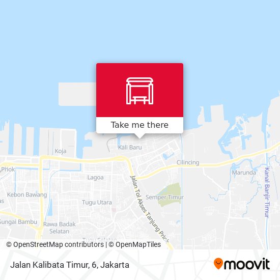 Jalan Kalibata Timur, 6 map