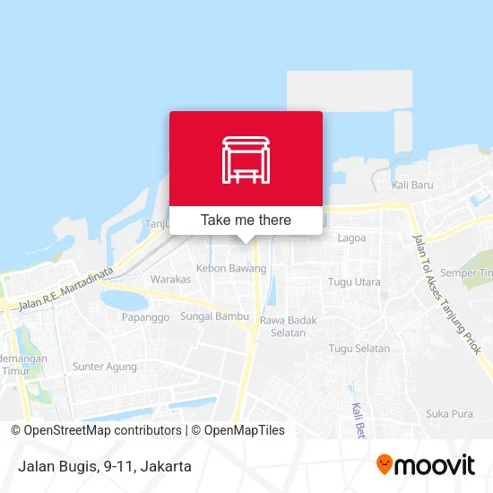 Jalan Bugis, 9-11 map