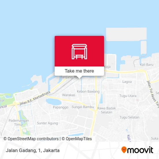 Jalan Gadang, 1 map