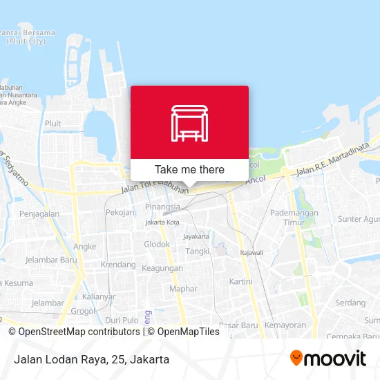 Jalan Lodan Raya, 25 map