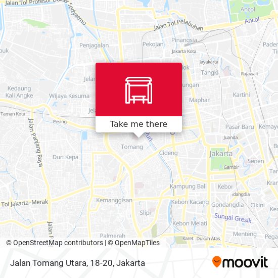 Jalan Tomang Utara, 18-20 map