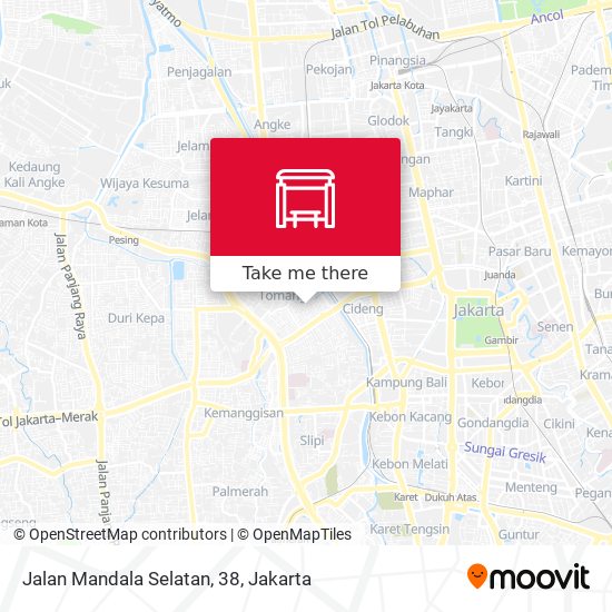 Jalan Mandala Selatan, 38 map