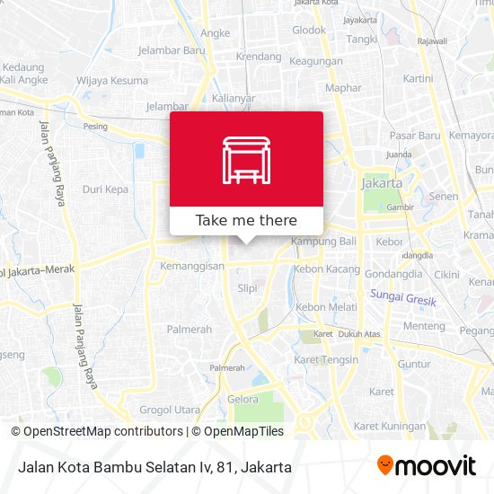 Jalan Kota Bambu Selatan Iv, 81 map