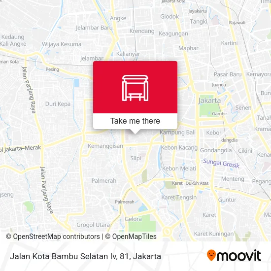 Jalan Kota Bambu Selatan Iv, 81 map