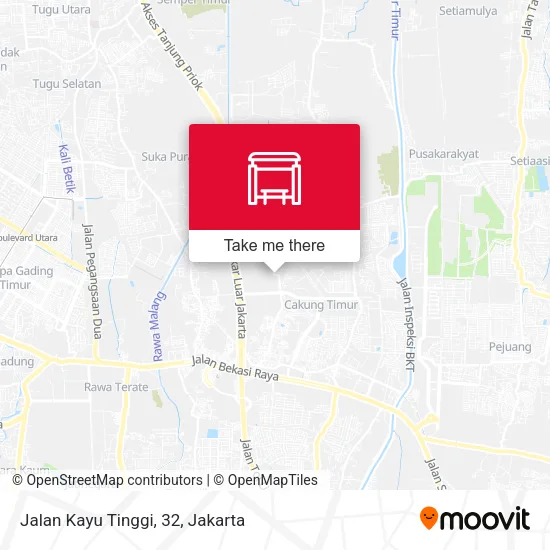 Jalan Kayu Tinggi, 32 map