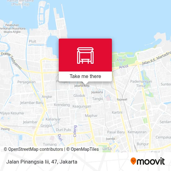 Jalan Pinangsia Iii, 47 map