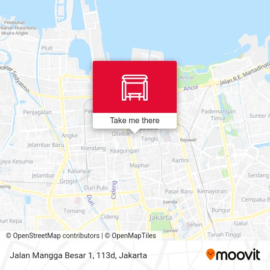Jalan Mangga Besar 1, 113d map
