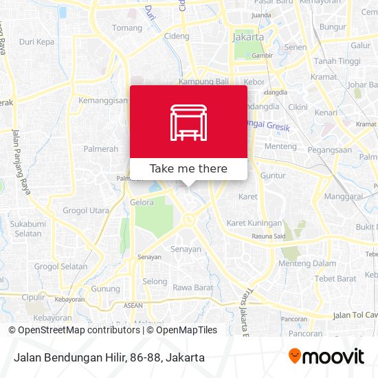 Jalan Bendungan Hilir, 86-88 map