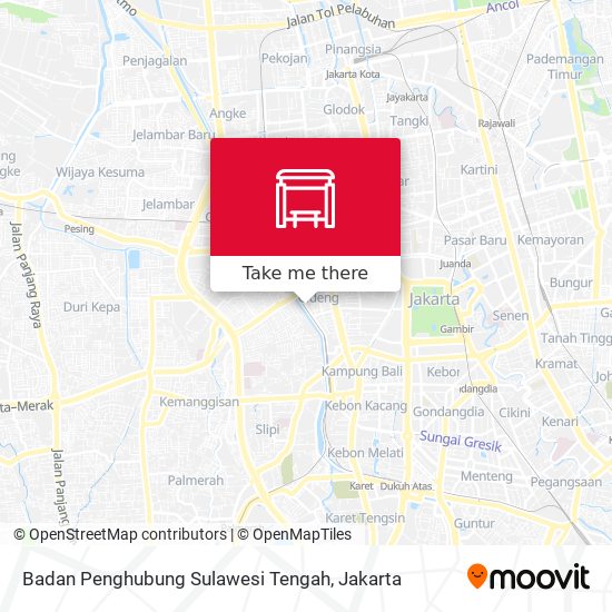 Badan Penghubung Sulawesi Tengah map