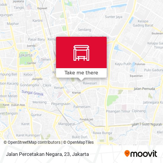 Jalan Percetakan Negara, 23 map