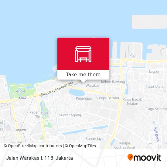 Jalan Warakas I, 118 map