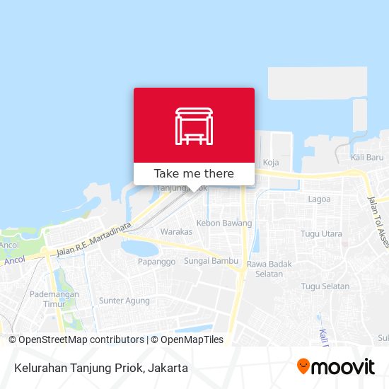 Kelurahan Tanjung Priok map