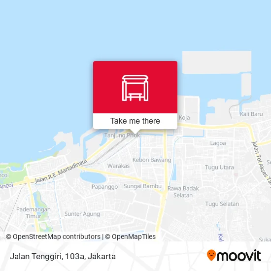 Jalan Tenggiri, 103a map