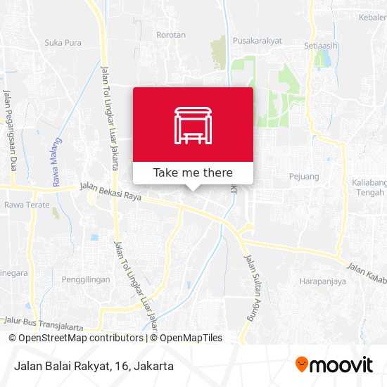 Jalan Balai Rakyat, 16 map