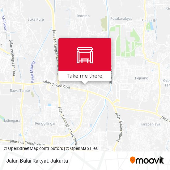 Jalan Balai Rakyat map