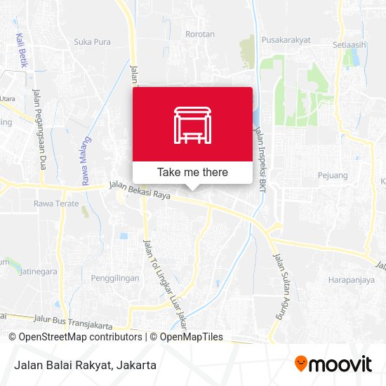 Jalan Balai Rakyat map