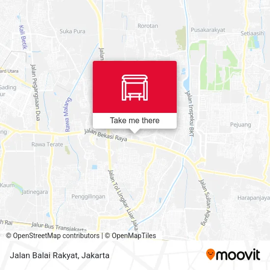 Jalan Balai Rakyat map