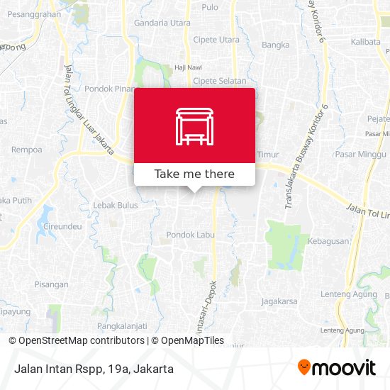 Jalan Intan Rspp, 19a map