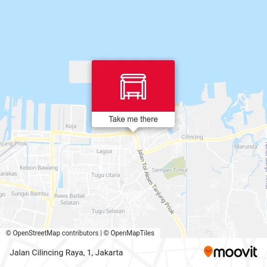 Jalan Cilincing Raya, 1 map