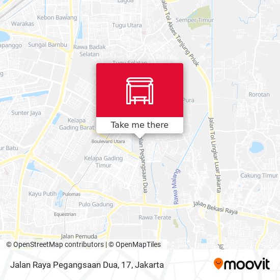 Jalan Raya Pegangsaan Dua, 17 map