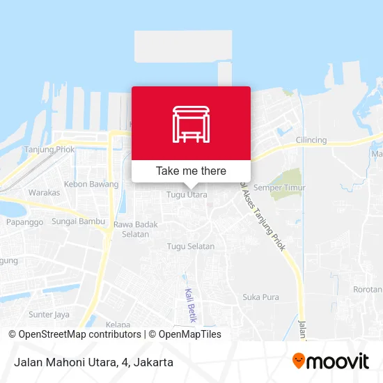 Jalan Mahoni Utara, 4 map