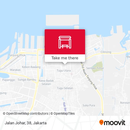 Jalan Johar, 38 map