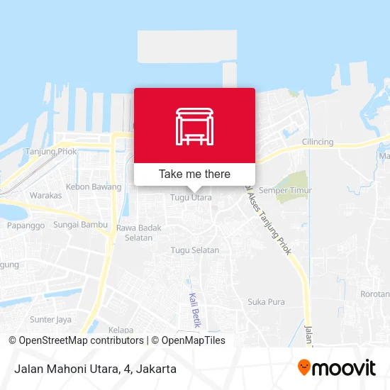 Jalan Mahoni Utara, 4 map