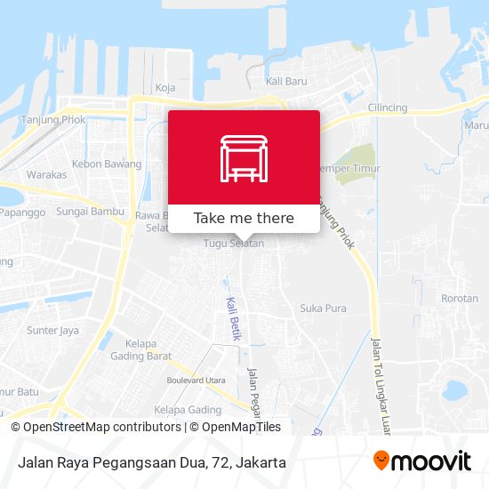 Jalan Raya Pegangsaan Dua, 72 map