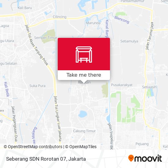 Seberang SDN Rorotan 07 map