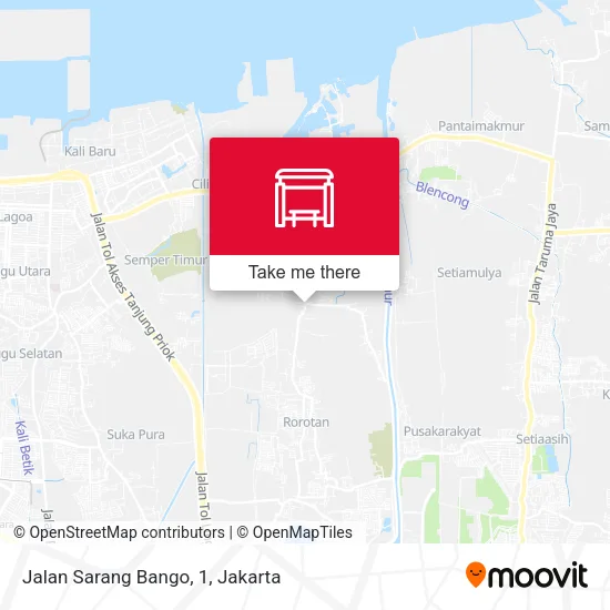 Jalan Sarang Bango, 1 map