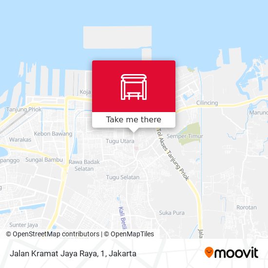 Jalan Kramat Jaya Raya, 1 map