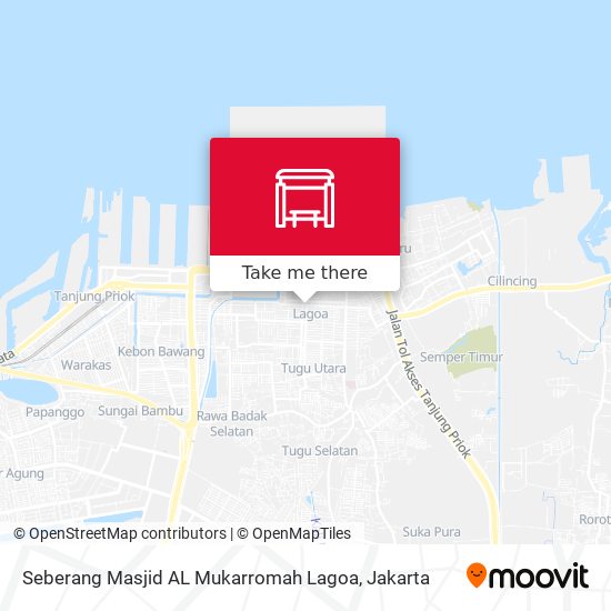 Seberang Masjid AL Mukarromah Lagoa map