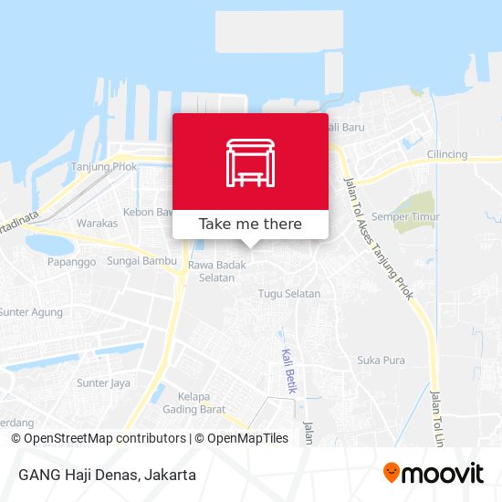 GANG Haji Denas map