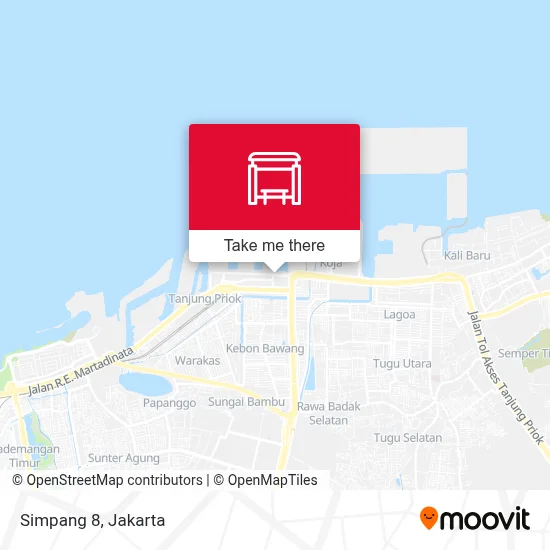Simpang 8 map