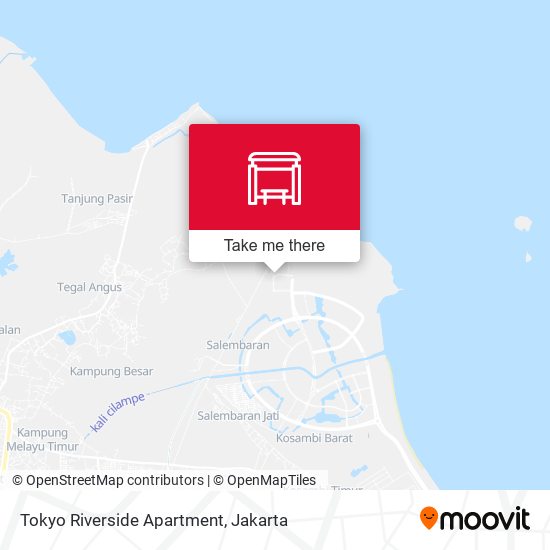Tokyo Riverside Apartment map