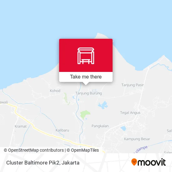 Cluster Baltimore Pik2 map