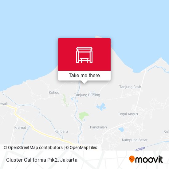 Cluster California Pik2 map