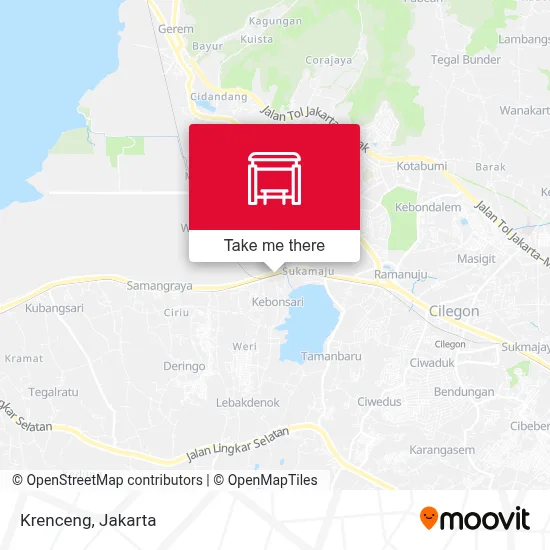Krenceng map