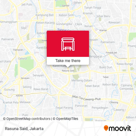 Rasuna Said map