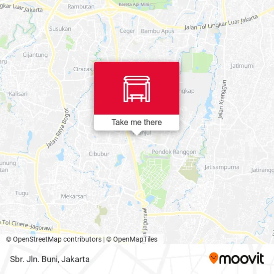 Sbr. Jln. Buni map