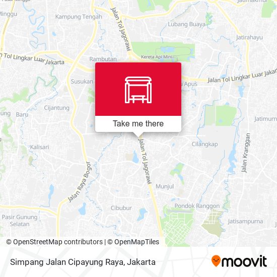 Simpang Jalan Cipayung Raya map