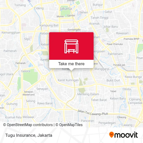 Tugu Insurance map