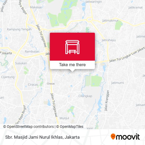 Sbr. Masjid Jami Nurul Ikhlas map